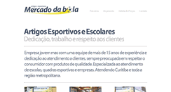 Desktop Screenshot of mercadodabola.com